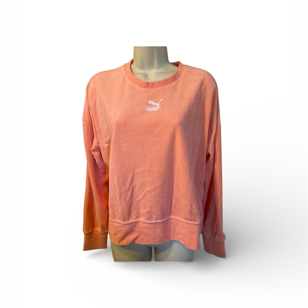 Puma Peach Crewneck Sweatshirt